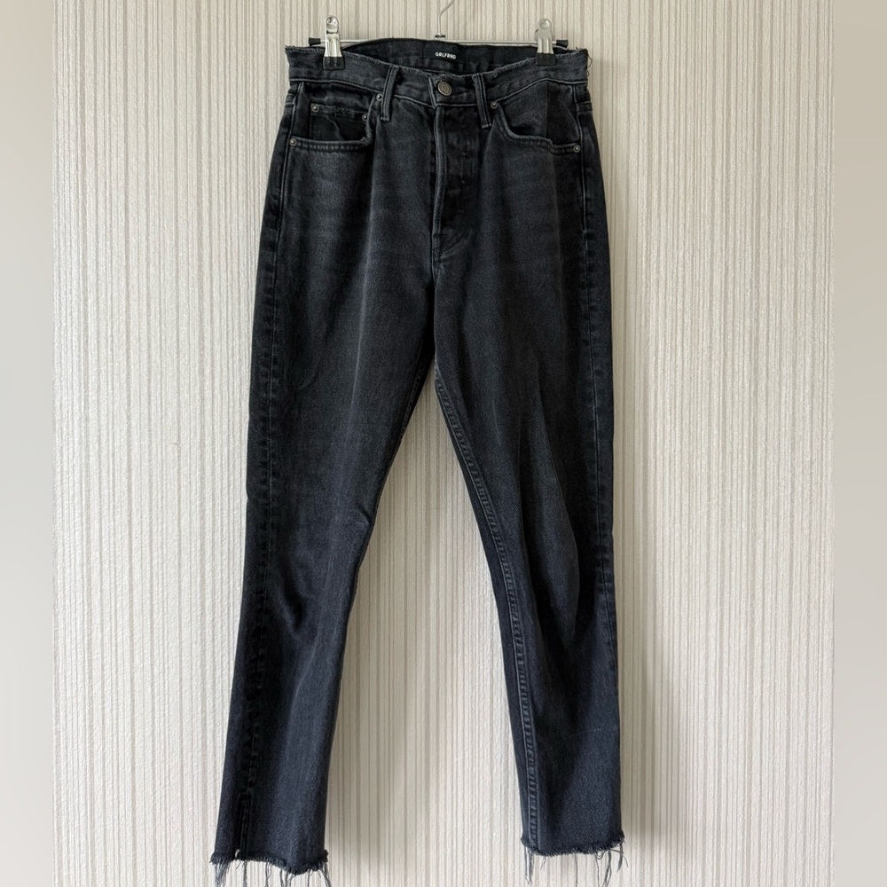 GRLFRND Black High-Rise Jeans - karolina cut